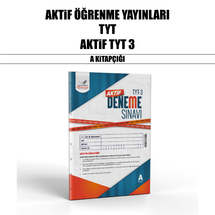 AKTİF YAYIN TYT SNV 3-A - 2025-26